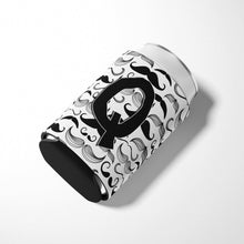 Load image into Gallery viewer, Letter Q Moustache Initial Can or Bottle Hugger CJ2009-QCC