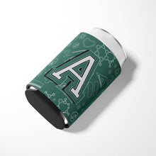 Load image into Gallery viewer, Letter A Back to School Initial Can or Bottle Hugger CJ2010-ACC