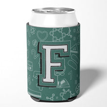 Load image into Gallery viewer, Letter F Back to School Initial Can or Bottle Hugger CJ2010-FCC