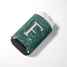 Load image into Gallery viewer, Letter F Back to School Initial Can or Bottle Hugger CJ2010-FCC