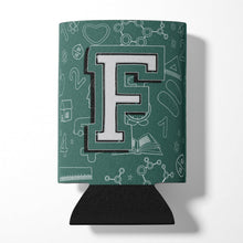 Load image into Gallery viewer, Letter F Back to School Initial Can or Bottle Hugger CJ2010-FCC