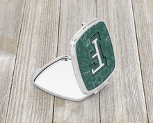 Load image into Gallery viewer, Letter F Back to School Initial Compact Mirror – Stylish Purse Mirror with Artistic Covers CJ2010-FSCM