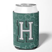 Load image into Gallery viewer, Letter H Back to School Initial Can or Bottle Hugger CJ2010-HCC