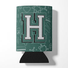 Load image into Gallery viewer, Letter H Back to School Initial Can or Bottle Hugger CJ2010-HCC