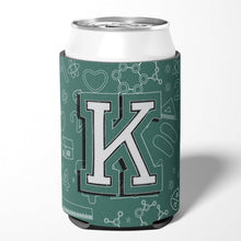 Load image into Gallery viewer, Letter K Back to School Initial Can or Bottle Hugger CJ2010-KCC