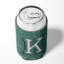 Load image into Gallery viewer, Letter K Back to School Initial Can or Bottle Hugger CJ2010-KCC