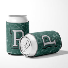 Load image into Gallery viewer, Letter P Back to School Initial Can or Bottle Hugger CJ2010-PCC