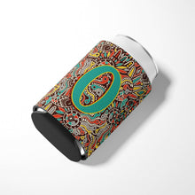 Load image into Gallery viewer, Letter O Retro Tribal Alphabet Initial Can or Bottle Hugger CJ2013-OCC