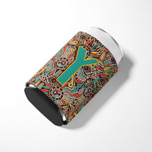 Load image into Gallery viewer, Letter Y Retro Tribal Alphabet Initial Can or Bottle Hugger CJ2013-YCC