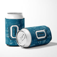 Load image into Gallery viewer, Letter Q Sea Doodles Initial Alphabet Can or Bottle Hugger CJ2014-QCC