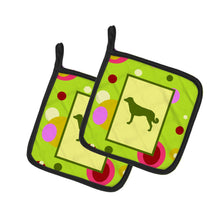 Load image into Gallery viewer, Anatolian Shepherd Pot Holders - Set of 2 - Heat-Resistant Kitchen Essentials CK1008PTHD
