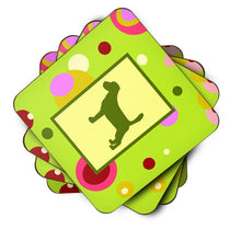 Load image into Gallery viewer, Beagle Coasters - Set of 4 Lightweight Foam, Absorbent Drink Coasters