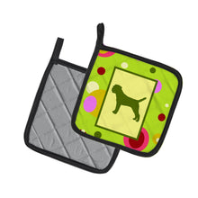 Load image into Gallery viewer, Border Terrier Pot Holders - Set of 2 - Heat-Resistant Kitchen Essentials CK1015PTHD