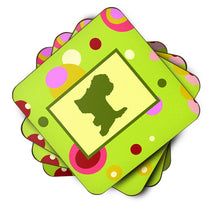 Load image into Gallery viewer, Cairn Terrier Coasters - Set of 4 Lightweight Foam, Absorbent Drink Coasters