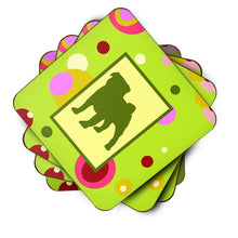 Load image into Gallery viewer, Pug Coasters - Set of 4 Lightweight Foam, Absorbent Drink Coasters