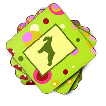 Load image into Gallery viewer, Schnauzer Coasters - Set of 4 Lightweight Foam, Absorbent Drink Coasters