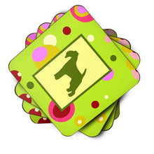 Load image into Gallery viewer, Welsh Terrier Coasters - Set of 4 Lightweight Foam, Absorbent Drink Coasters