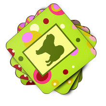 Load image into Gallery viewer, Tibetan Mastiff Coasters - Set of 4 Lightweight Foam, Absorbent Drink Coasters