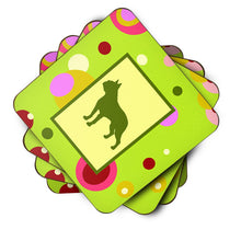 Load image into Gallery viewer, Boston Terrier Coasters - Set of 4 Lightweight Foam, Absorbent Drink Coasters