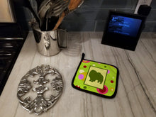 Load image into Gallery viewer, Keeshond Pot Holders - Set of 2 - Heat-Resistant Kitchen Essentials CK1137PTHD