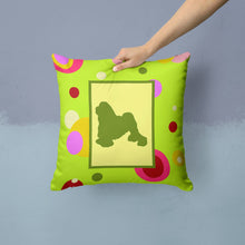 Load image into Gallery viewer, Lowchen Throw Pillow - 14x14 Decorative Pillow – Art for Your Home &amp; Patio