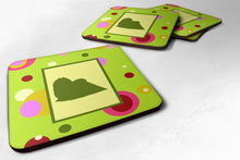 Load image into Gallery viewer, Maltese Coasters - Set of 4 Lightweight Foam, Absorbent Drink Coasters