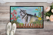 Load image into Gallery viewer, Alaskan Malamute Spring Doormat - 18x27 Decorative Floor Mat – Indoor/Outdoor Rug with Artistic Flair CK1200MAT