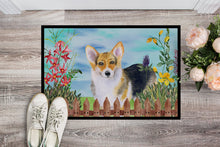 Load image into Gallery viewer, Pembroke Corgi Spring Doormat - 18x27 Decorative Floor Mat – Indoor/Outdoor Rug with Artistic Flair CK1204MAT