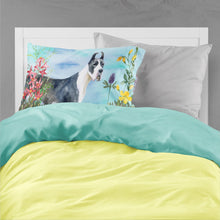 Load image into Gallery viewer, Harlequin Great Dane Spring  Standard Pillowcase – Artistic Decorative Front, White Back CK1205PILLOWCASE
