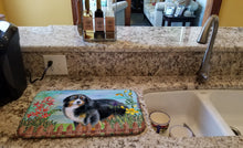 Load image into Gallery viewer, Bernese Mountain Dog Spring Dish Drying Mat – Absorbent, Artistic Kitchen Essentials CK1207DDM