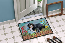 Load image into Gallery viewer, Bernese Mountain Dog Spring Doormat - 24x36 Decorative Floor Mat – Indoor/Outdoor Rug with Artistic Flair CK1207JMAT