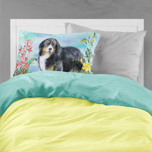 Load image into Gallery viewer, Bernese Mountain Dog Spring  Standard Pillowcase – Artistic Decorative Front, White Back CK1207PILLOWCASE