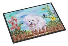 Load image into Gallery viewer, Bichon Frise Spring Doormat - 24x36 Decorative Floor Mat – Indoor/Outdoor Rug with Artistic Flair CK1210JMAT