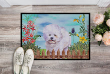 Load image into Gallery viewer, Bichon Frise Spring Doormat - 18x27 Decorative Floor Mat – Indoor/Outdoor Rug with Artistic Flair CK1210MAT