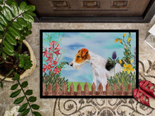 Load image into Gallery viewer, Fox Terrier Spring Doormat - 18x27 Decorative Floor Mat – Indoor/Outdoor Rug with Artistic Flair CK1212MAT