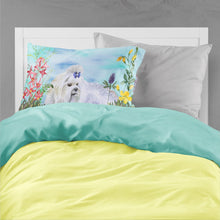 Load image into Gallery viewer, Maltese Spring  Standard Pillowcase – Artistic Decorative Front, White Back CK1213PILLOWCASE