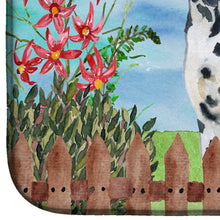 Load image into Gallery viewer, Dalmatian Spring Dish Drying Mat – Absorbent, Artistic Kitchen Essentials CK1215DDM