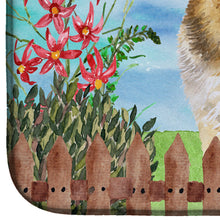 Load image into Gallery viewer, German Shepherd Spring Dish Drying Mat – Absorbent, Artistic Kitchen Essentials CK1216DDM