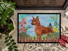 Load image into Gallery viewer, Miniature Pinscher Spring Doormat - 24x36 Decorative Floor Mat – Indoor/Outdoor Rug with Artistic Flair CK1218JMAT
