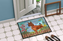 Load image into Gallery viewer, Miniature Pinscher Spring Doormat - 18x27 Decorative Floor Mat – Indoor/Outdoor Rug with Artistic Flair CK1218MAT