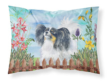 Load image into Gallery viewer, Papillon Spring  Standard Pillowcase – Artistic Decorative Front, White Back CK1219PILLOWCASE