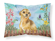 Load image into Gallery viewer, Chihuahua Spring  Standard Pillowcase – Artistic Decorative Front, White Back CK1220PILLOWCASE