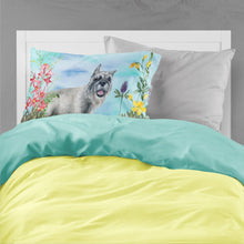 Load image into Gallery viewer, Schnauzer Spring  Standard Pillowcase – Artistic Decorative Front, White Back CK1224PILLOWCASE