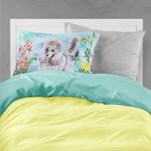 Load image into Gallery viewer, Poodle Spring  Standard Pillowcase – Artistic Decorative Front, White Back CK1227PILLOWCASE