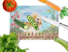 Load image into Gallery viewer, Morkie Spring Glass Cutting Boards – Durable, Decorative Kitchen Art Large CK1230LCB