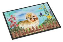 Load image into Gallery viewer, Morkie Spring Doormat - 18x27 Decorative Floor Mat – Indoor/Outdoor Rug with Artistic Flair CK1230MAT