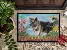 Load image into Gallery viewer, American Akita Spring Doormat - 18x27 Decorative Floor Mat – Indoor/Outdoor Rug with Artistic Flair CK1231MAT