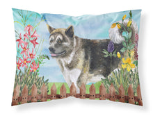 Load image into Gallery viewer, American Akita Spring  Standard Pillowcase – Artistic Decorative Front, White Back CK1231PILLOWCASE