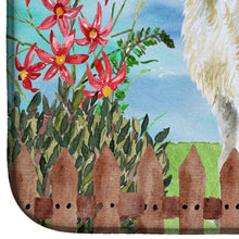 Load image into Gallery viewer, Irish Wolfhound Spring Dish Drying Mat – Absorbent, Artistic Kitchen Essentials CK1232DDM