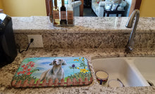 Load image into Gallery viewer, Weimaraner Spring Dish Drying Mat – Absorbent, Artistic Kitchen Essentials CK1236DDM